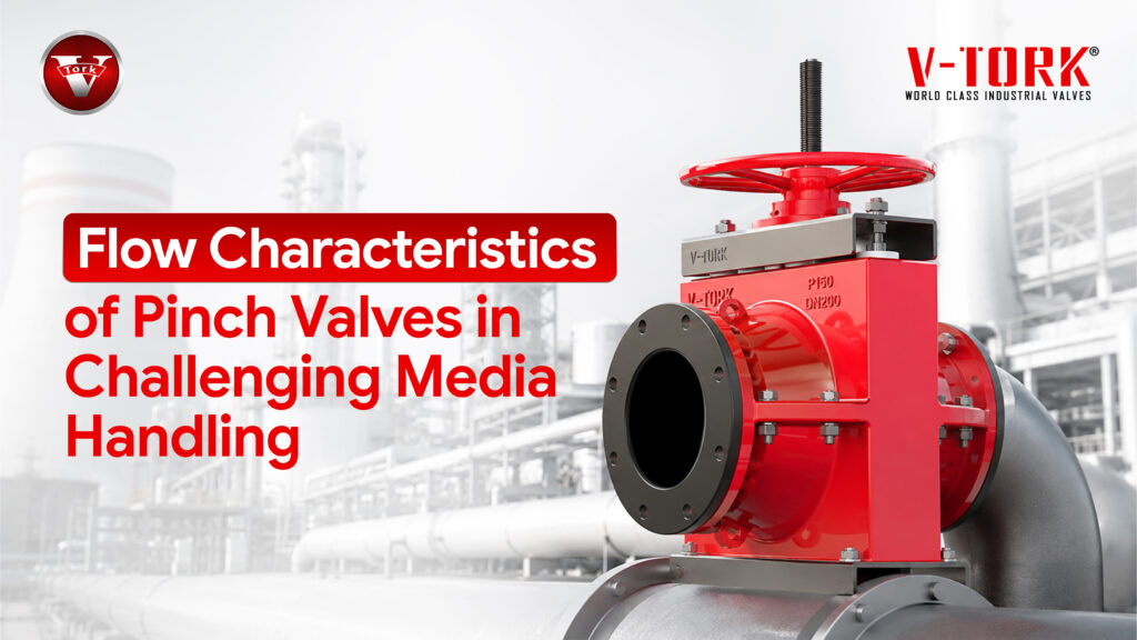 Industrial pinch valve for challenging media flow control applications